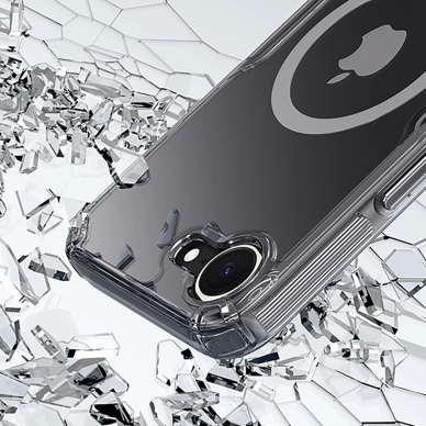 Nillkin Nature Pro magnetinis dėklas iPhone 16E - permatomas 10