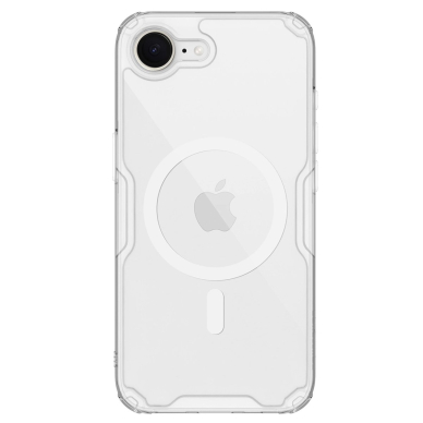 Nillkin Nature Pro magnetinis dėklas iPhone 16E - permatomas
