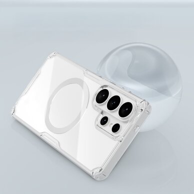 Samsung Galaxy S26 Ultra Nillkin Nature TPU Pro MagSafe dėklas – baltas 6 Samsung Galaxy S26 Ultra Nillkin Nature TPU Pro MagSafe dėklas – baltas 6