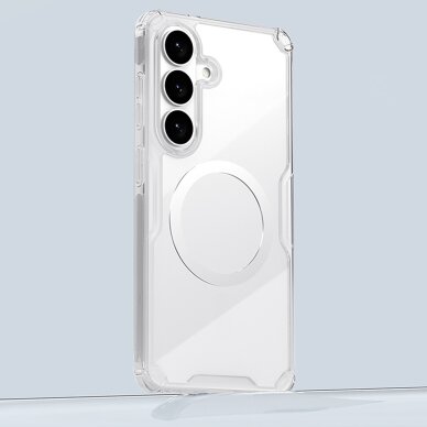 Samsung Galaxy S26+ Nillkin Nature TPU Pro MagSafe dėklas – baltas 5