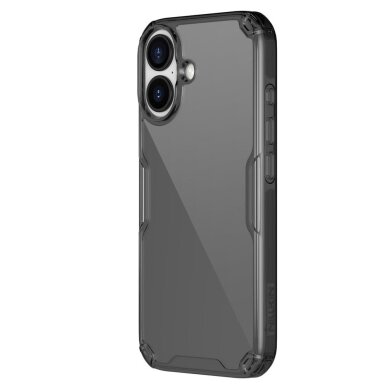 iPhone 17 dėklas Nillkin Nature TPU Pro – permatomas juodas 1 iPhone 17 dėklas Nillkin Nature TPU Pro – permatomas juodas 1