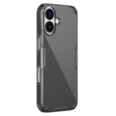 iPhone 17 dėklas Nillkin Nature TPU Pro – permatomas juodas 2 iPhone 17 dėklas Nillkin Nature TPU Pro – permatomas juodas 2