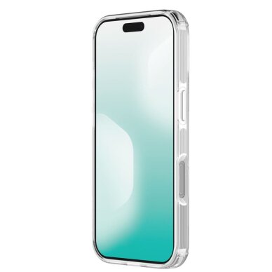 iPhone 17 dėklas Nillkin Nature TPU Pro Magnetic, MagSafe suderinamas – skaidrus 3