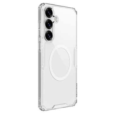 Nillkin Nature TPU Pro magnetinis dėklas su MagSafe Samsung Galaxy S25+ - baltas 2