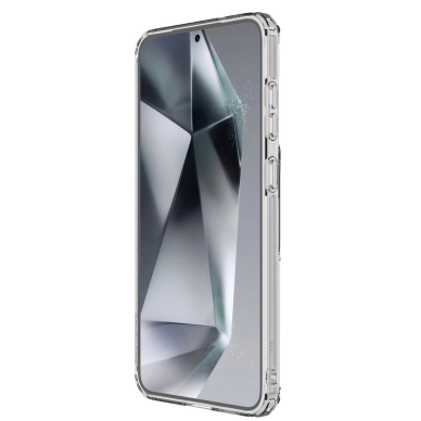 Nillkin Nature TPU Pro magnetinis dėklas su MagSafe Samsung Galaxy S25+ - baltas 3