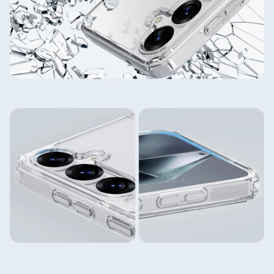Nillkin Nature TPU Pro magnetinis dėklas su MagSafe Samsung Galaxy S25+ - baltas 8