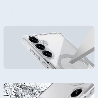 Dėklas Nillkin Nature TPU Pro MagSafe Samsung S25 - baltas 9 Dėklas Nillkin Nature TPU Pro MagSafe Samsung S25 - baltas 9