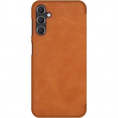 Dėklas Nillkin Qin Leather case flap wallet - Samsung Galaxy A14 5G Rudas 1