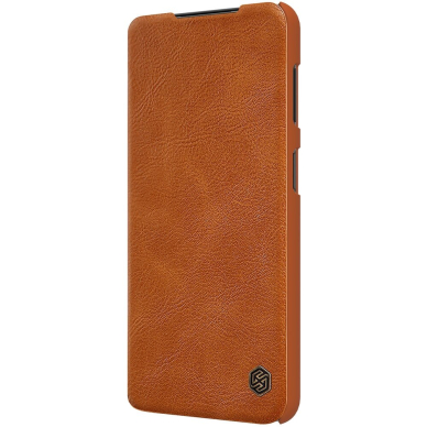 Atverčiamas odinis dėklas Nillkin Qin Samsung Galaxy A13 5G rudas 3 Atverčiamas odinis dėklas Nillkin Qin Samsung Galaxy A13 5G rudas 3