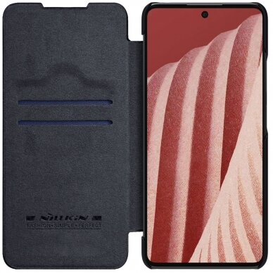 Dėklas Nillkin Qin leather Samsung Galaxy A73 Juodas 4 Dėklas Nillkin Qin leather Samsung Galaxy A73 Juodas 4
