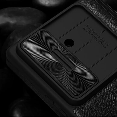 Samsung Galaxy Z Fold 7 Nillkin Qin Pro dėklas su S Pen vieta – juodas 9 Samsung Galaxy Z Fold 7 Nillkin Qin Pro dėklas su S Pen vieta – juodas 9