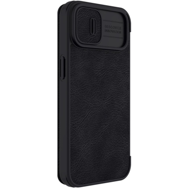 Dėklas Nillkin Qin Pro Leather Case iPhone 14 Plus Juodas 6 Dėklas Nillkin Qin Pro Leather Case iPhone 14 Plus Juodas 6