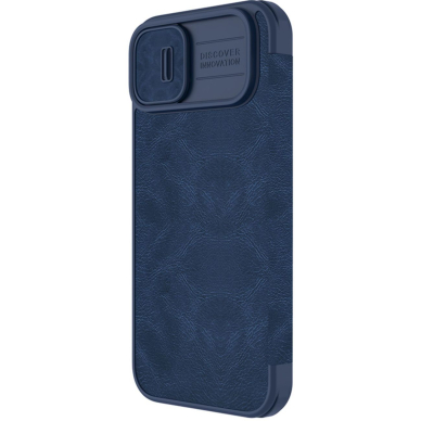 Dėklas Nillkin Qin Pro Leather Case iPhone 14 Plus Mėlynas 2 Dėklas Nillkin Qin Pro Leather Case iPhone 14 Plus Mėlynas 2