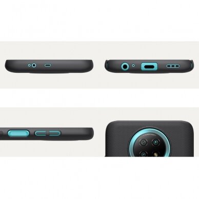 Nillkin Super Frosted Shield Case + kickstand for Xiaomi Redmi Note 9T 5G black 11 Nillkin Super Frosted Shield Case + kickstand for Xiaomi Redmi Note 9T 5G black 11