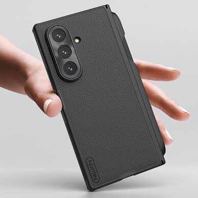 Samsung Galaxy Z Fold 7 Nillkin Super Frosted Shield Fold Magnetic dėklas, suderinamas su MagSafe – juodas 7 Samsung Galaxy Z Fold 7 Nillkin Super Frosted Shield Fold Magnetic dėklas, suderinamas su MagSafe – juodas 7