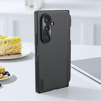 Samsung Galaxy Z Fold 7 Nillkin Super Frosted Shield Fold Magnetic dėklas su S Pen vieta, suderinamas su MagSafe – juodas 16 Samsung Galaxy Z Fold 7 Nillkin Super Frosted Shield Fold Magnetic dėklas su S Pen vieta, suderinamas su MagSafe – juodas 16