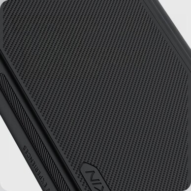Samsung Galaxy Z Fold 7 Nillkin Super Frosted Shield Fold Magnetic dėklas su S Pen vieta, suderinamas su MagSafe – juodas 6