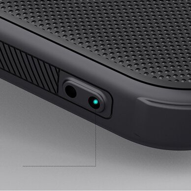 Google Pixel 10 / 10 Pro Nillkin Super Frosted Shield Pro dėklas – juodas 13