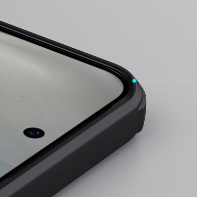 Google Pixel 10 / 10 Pro Nillkin Super Frosted Shield Pro dėklas – juodas 15