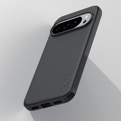 Google Pixel 10 / 10 Pro Nillkin Super Frosted Shield Pro dėklas – juodas 6