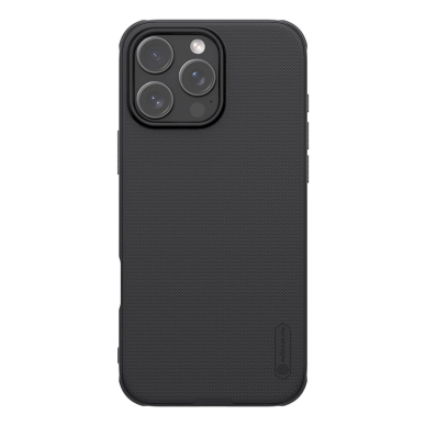 Nillkin Super Frosted Shield Pro Dėklas iPhone 16 Pro - Juodas