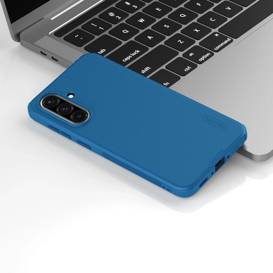 Nillkin Super Frosted Shield Pro dėklas Samsung Galaxy A36 5G - mėlynas 6