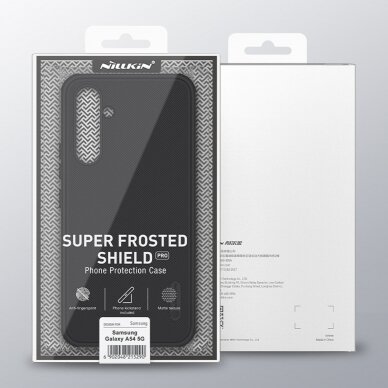 Dėklas Nillkin Super Frosted Shield Pro Samsung Galaxy A54 5G Juodas 4