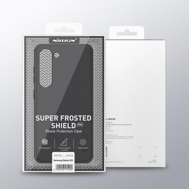 Dėklas Nillkin Super Frosted Shield Pro Samsung Galaxy S23 Plus Juodas 4
