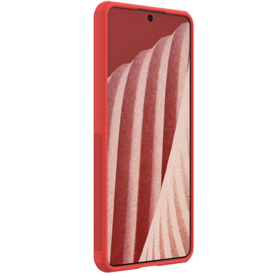 Dėklas Nillkin Super Frosted Shield Samsung Galaxy A73 raudonas 3 Dėklas Nillkin Super Frosted Shield Samsung Galaxy A73 raudonas 3