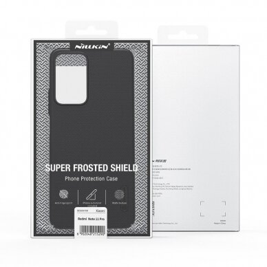 Dėklas Nillkin Super Frosted Shield Xiaomi Redmi Note 11 Pro + / 11 Pro Juodas 8