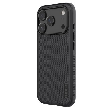 iPhone 17 Pro Nillkin Super Frosted Shield Pro magnetinis dėklas su MagSafe – juodas 5