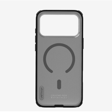 iPhone 17 Pro Max Nillkin Super Frosted Shield Pro Magnetic MagSafe dėklas – permatomas juodas 5 iPhone 17 Pro Max Nillkin Super Frosted Shield Pro Magnetic MagSafe dėklas – permatomas juodas 5