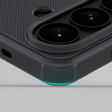 Samsung Galaxy S26+ Nillkin Super Frosted Shield Pro Magnetic MagSafe dėklas – juodas 10