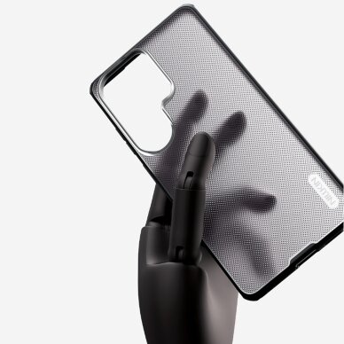 Samsung Galaxy S26 Nillkin Super Frosted Shield Pro Magnetic MagSafe dėklas – juodas pusiau skaidrus 7 Samsung Galaxy S26 Nillkin Super Frosted Shield Pro Magnetic MagSafe dėklas – juodas pusiau skaidrus 7