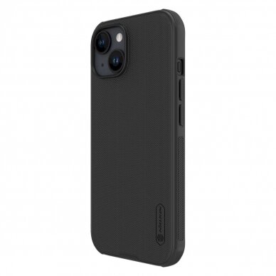 Dėklas Nillkin Super Frosted Shield Pro Magnetic Case for iPhone 15 - Juodas 3