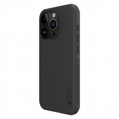 Dėklas Nillkin Super Frosted Shield Pro Magnetic Case for iPhone 15 Pro Max - Juodas 3