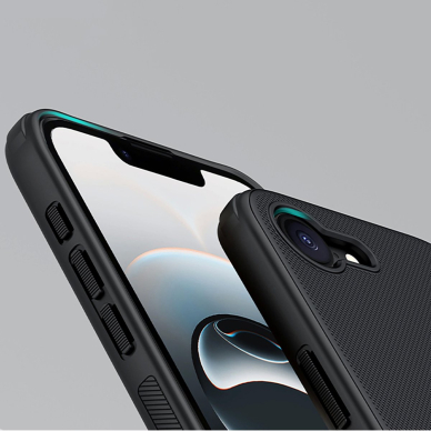 iPhone 16e Nillkin Super Frosted Shield Pro Magnetic dėklas - juodas 12