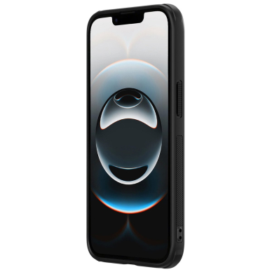 iPhone 16e Nillkin Super Frosted Shield Pro Magnetic dėklas - juodas 3