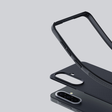 Nillkin Super Frosted Shield Pro magnetinis dėklas Samsung Galaxy A36 5G - juodas 9