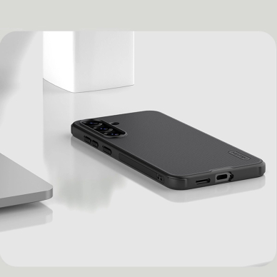 Nillkin Super Frosted Shield Pro Magnetic Dėklas Samsung S25 with MagSafe - Juodas 16