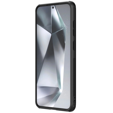 Nillkin Super Frosted Shield Pro Magnetic Dėklas Samsung S25 with MagSafe - Juodas 3