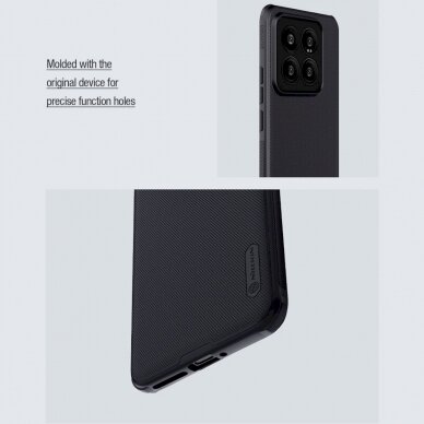 Dėklas Nillkin Super Frosted Shield Pro Magnetic Case for Xiaomi 14 Pro - Juodas 15