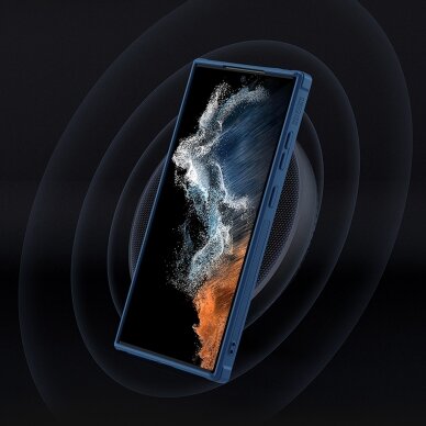 Dėklas Nillkin Textured S Samsung Galaxy S22 Ultra Juodas 7