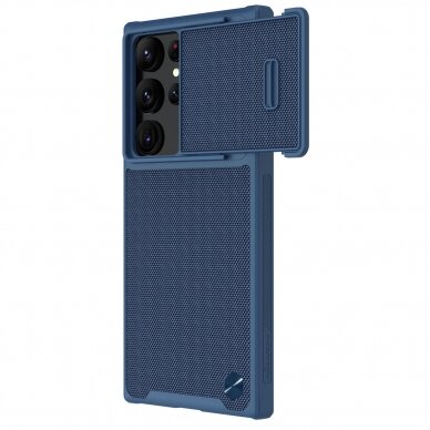 Dėklas Nillkin Textured S Samsung Galaxy S22 Ultra Mėlynas