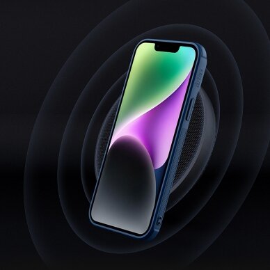 Dėklas Nillkin Textured S Case iPhone 14 Plus Mėlynas 9 Dėklas Nillkin Textured S Case iPhone 14 Plus Mėlynas 9