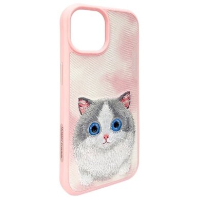 iPhone 15 Nimmy Big Eyed Pet 2.0 Cat dėklas – rožinis 5 iPhone 15 Nimmy Big Eyed Pet 2.0 Cat dėklas – rožinis 5