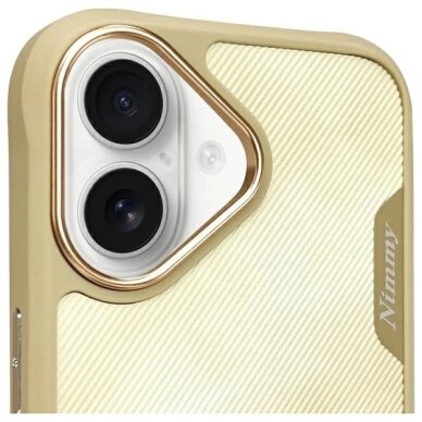 iPhone 16 dėklas Nimmy Big Eyed Pet 2.0 Cat – žalias 1