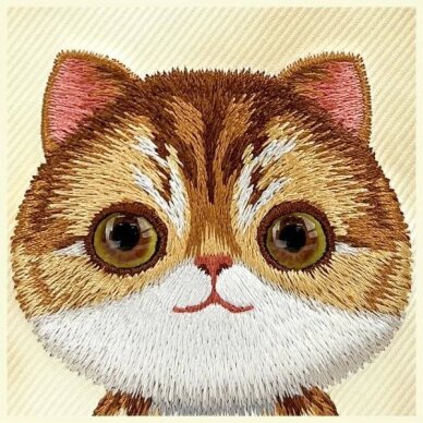iPhone 16 dėklas Nimmy Big Eyed Pet 2.0 Cat – žalias 7