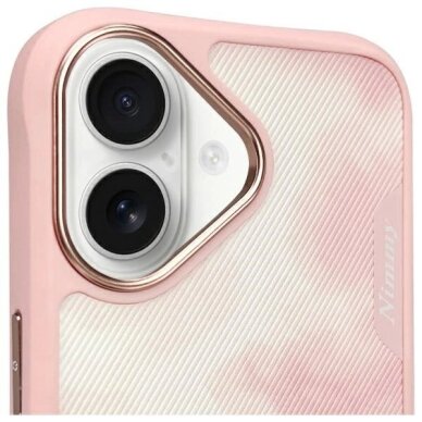 iPhone 16 dėklas Nimmy Big Eyed Pet 2.0 Cat – rožinis 2