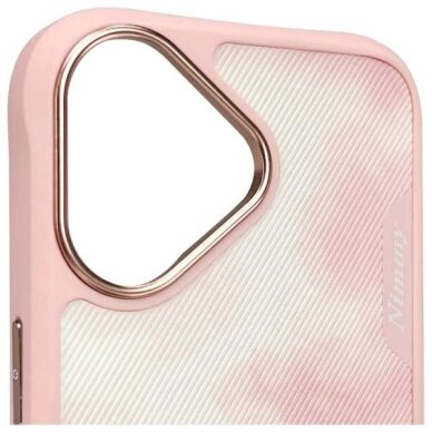 iPhone 16 dėklas Nimmy Big Eyed Pet 2.0 Cat – rožinis 4